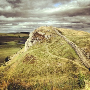 View of Hadrian's Wall at Steel Rigg